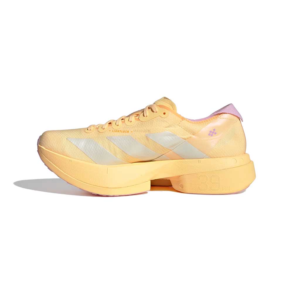 Women's Adizero Adios Pro 4 - Ice Tangerine/Ice Gold Metallic/Bliss Lilac - Regular (B)