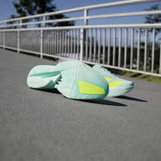 Women's Adios Pro 4 Running Shoe - Semi Flash Aqua/Lucid Lemon/Mint Ton - Regular (B)