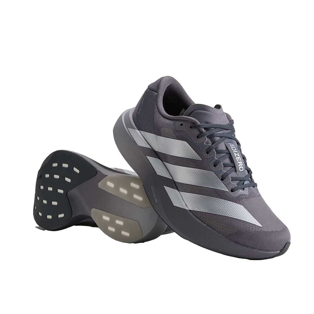Men's Evo SL Running Shoe - Grey Strata/Silver Metallic/Light Granite - Regular (D)