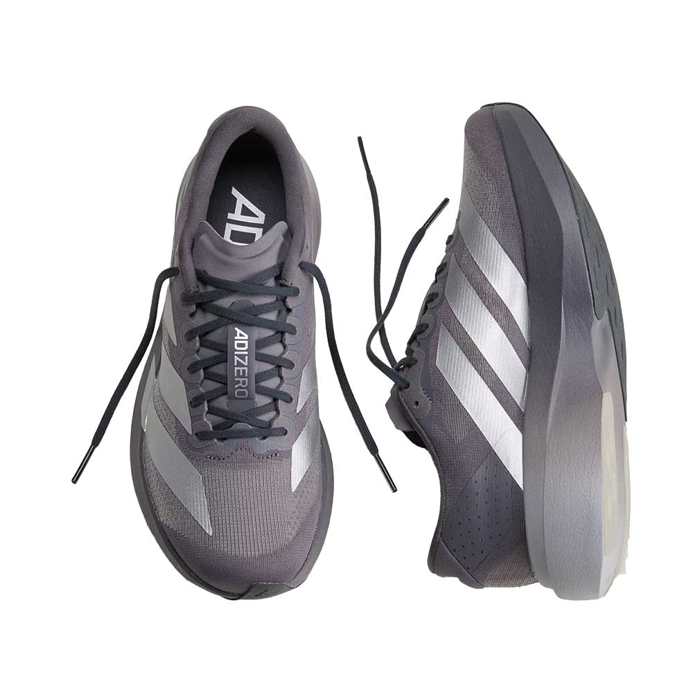 Men's Evo SL Running Shoe - Grey Strata/Silver Metallic/Light Granite - Regular (D)