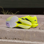 Adizero Prime X3 Strung Running Shoe - Solar Yellow/Solar Yellow/Solar Yellow - Regular (D)