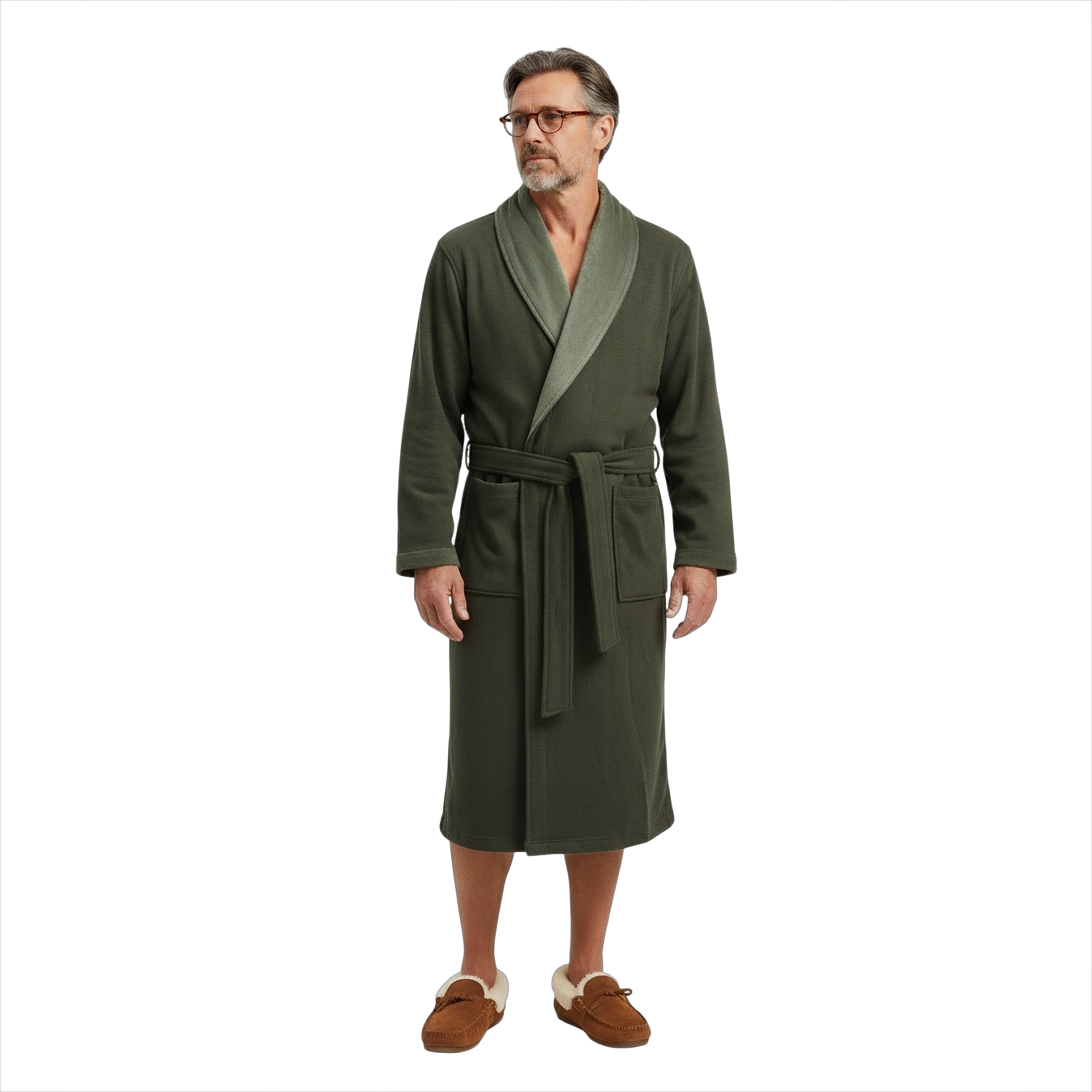 UGG Robinson Volcano Olive Robe - Men's