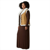 UGG Renee Toscana Shearling Chestnut Vest - Women's