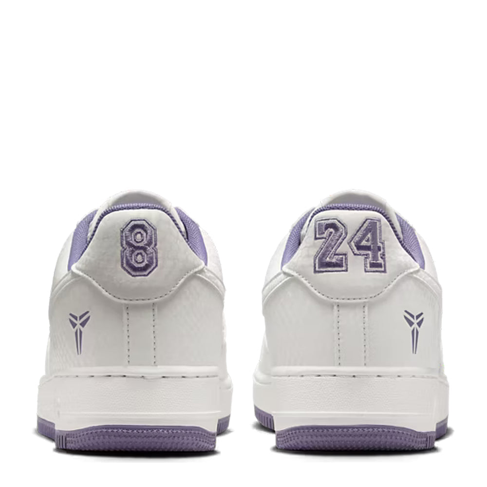 Men's Nike Kobe Air Force 1 Low Purple/Summit White IB0018-102