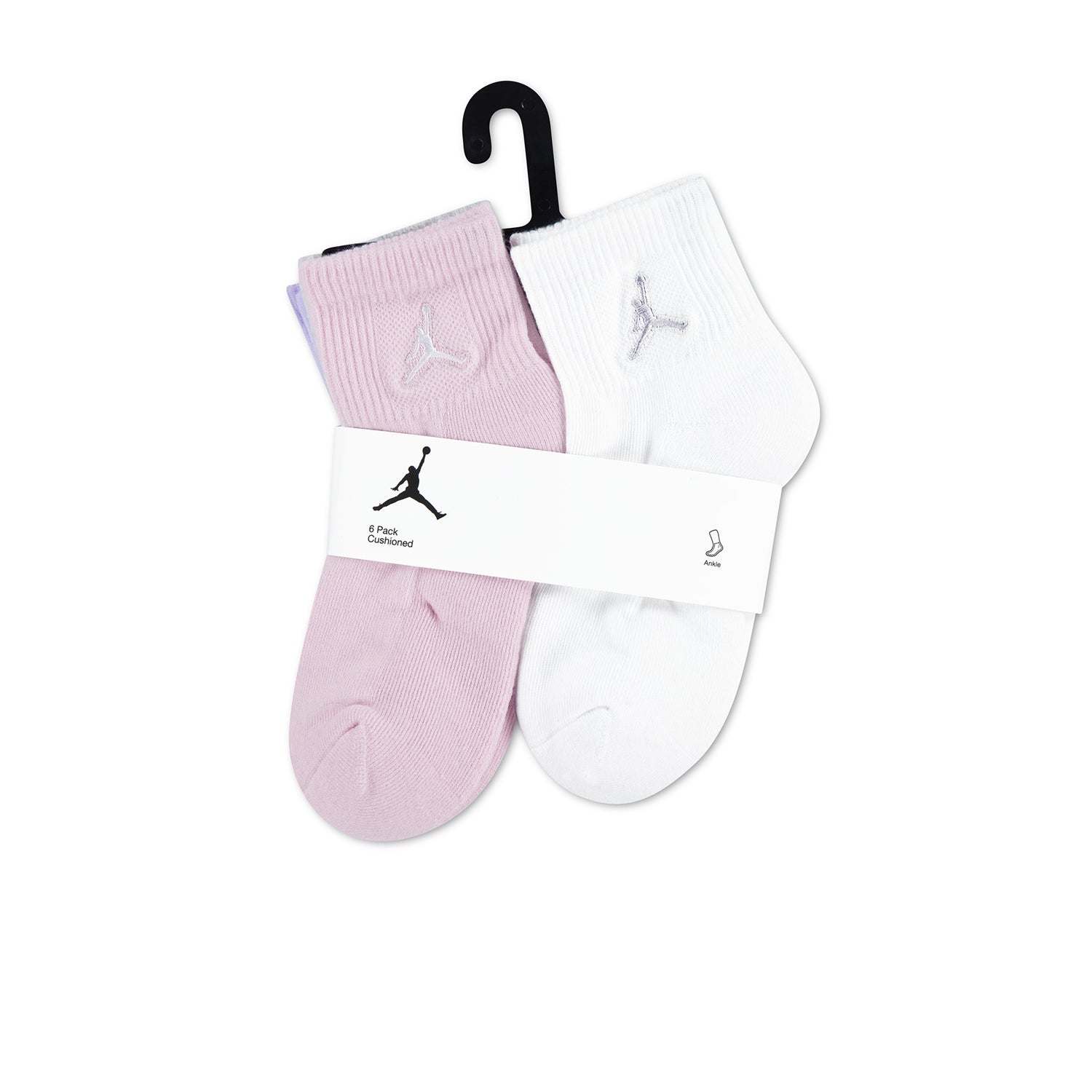 6 Pack Medium Everyday Essentials Quarter Sock