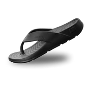 Unisex Cascade Flip Flop (Black)