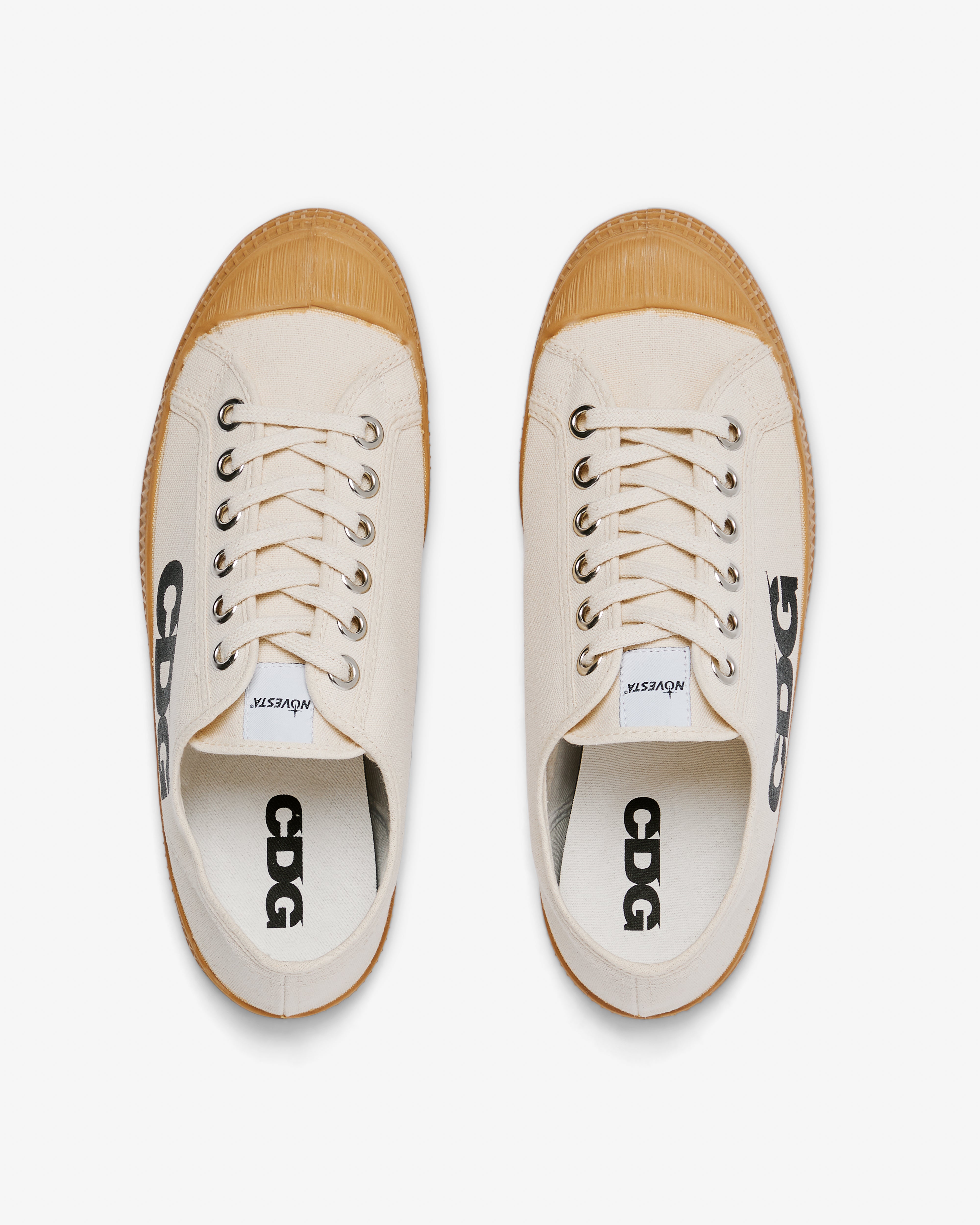CDG - Men's Novesta Star Master Sneakers - (Beige/Gum Sole)