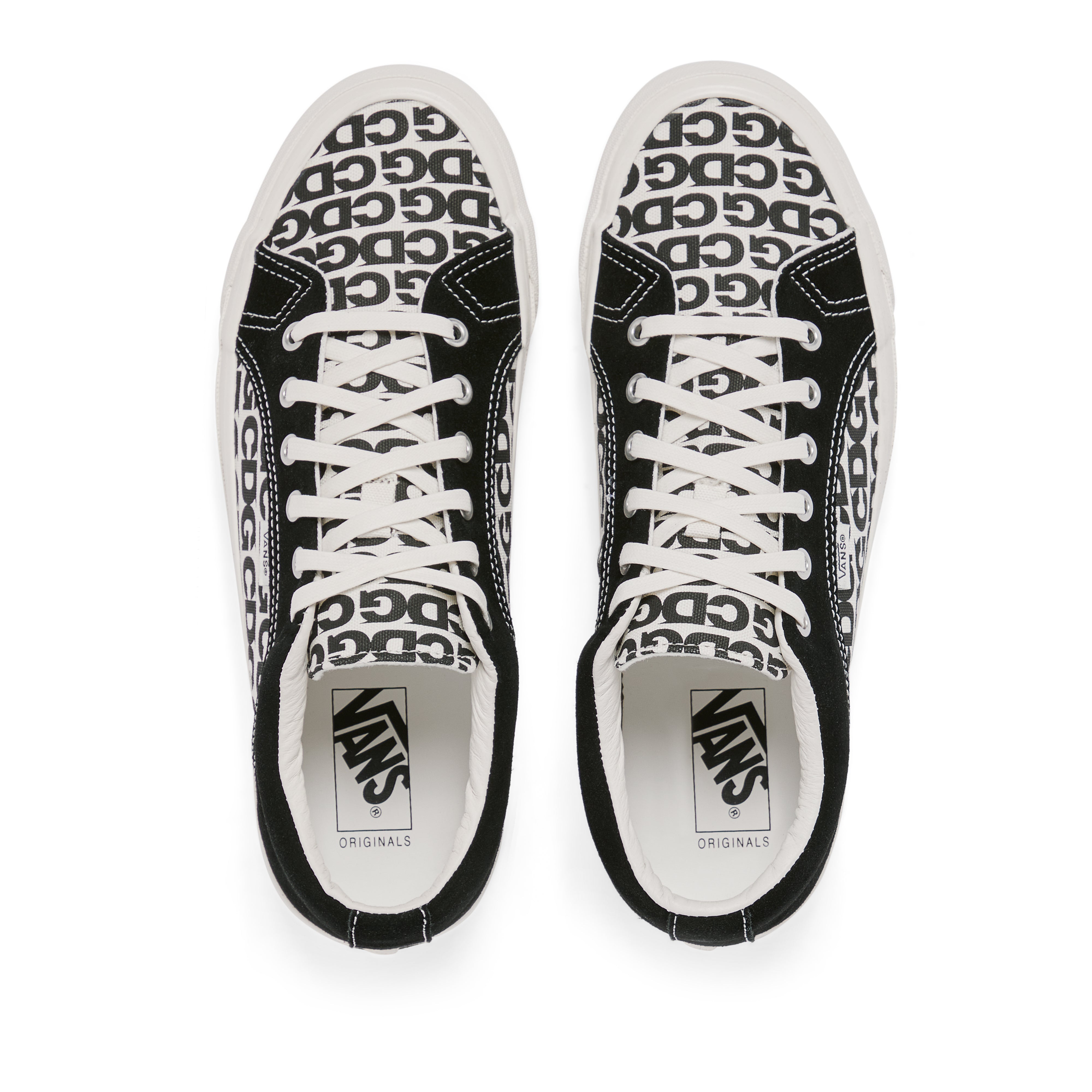 CDG - Men's Vans Lampin Sneakers - (Black)