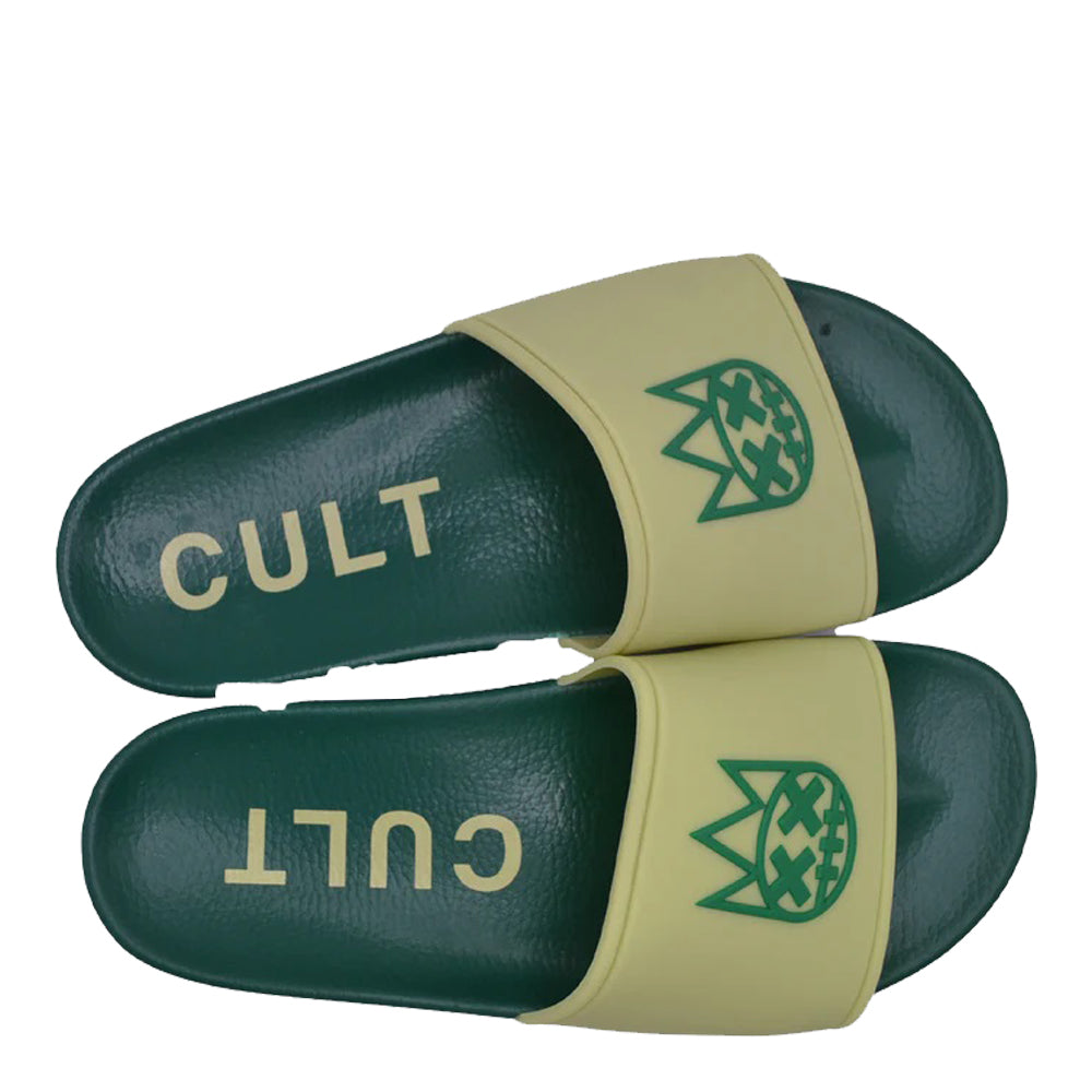 Cult of Individuality Men's Cult Slide - Kelly Green