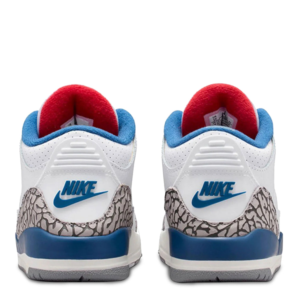 Little Kids Air Jordan 3 Retro True Blue White/Varsity Red/True Blue/Cement Grey/Anthracite DM0966-104