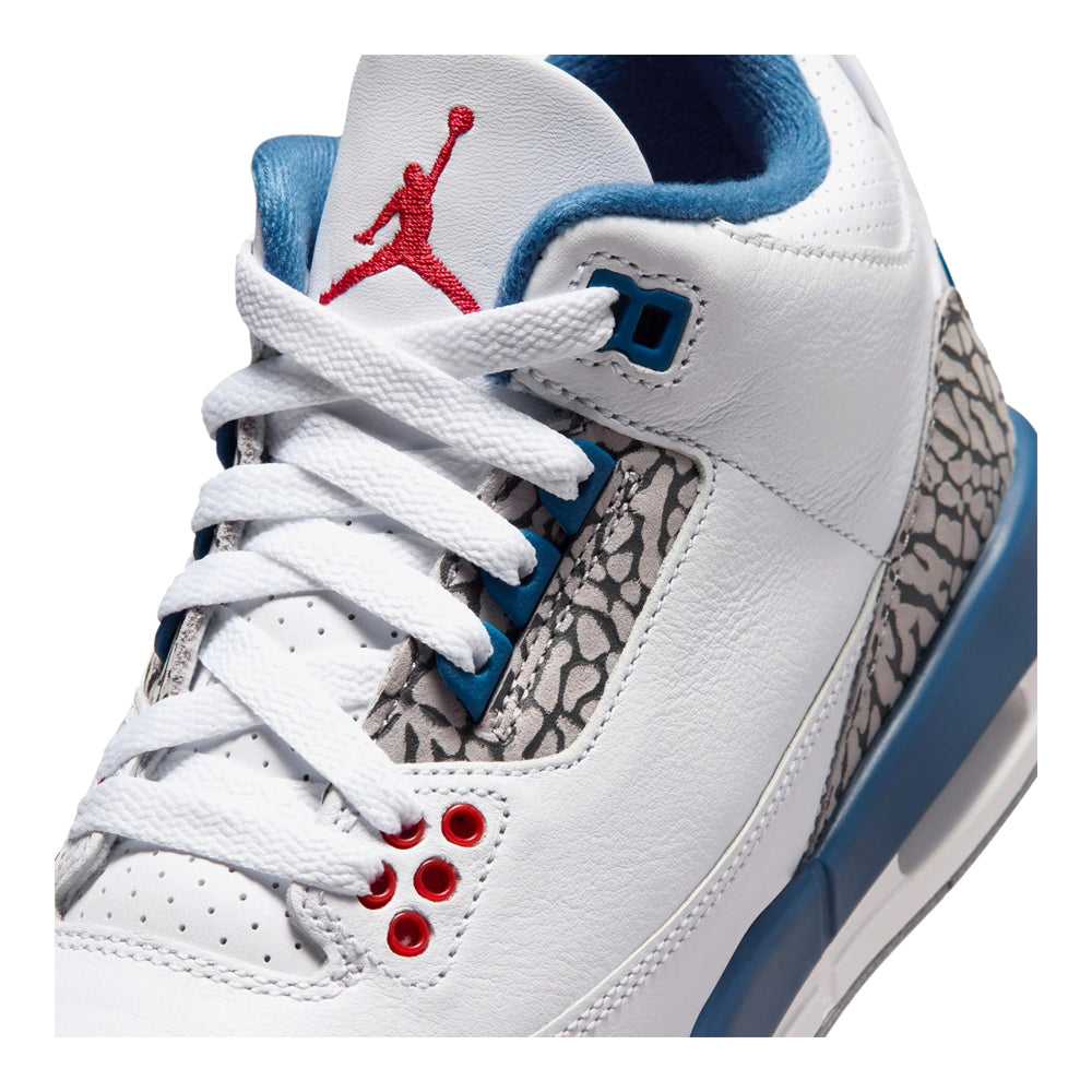 Big Kid's Air Jordan 3 Retro White/Varsity Red/True Blue/Cement Grey/Anthracite DM0967-104