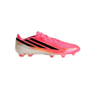 F50 Hyperfast Pro FG Soccer Cleat - Solar Turbo/Core Black/Gold Met - Regular (D)
