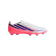 F50 Hyperfast Pro FG Soccer Cleat - Cloud White/Solar Purple/Solar Turbo - Regular (D)