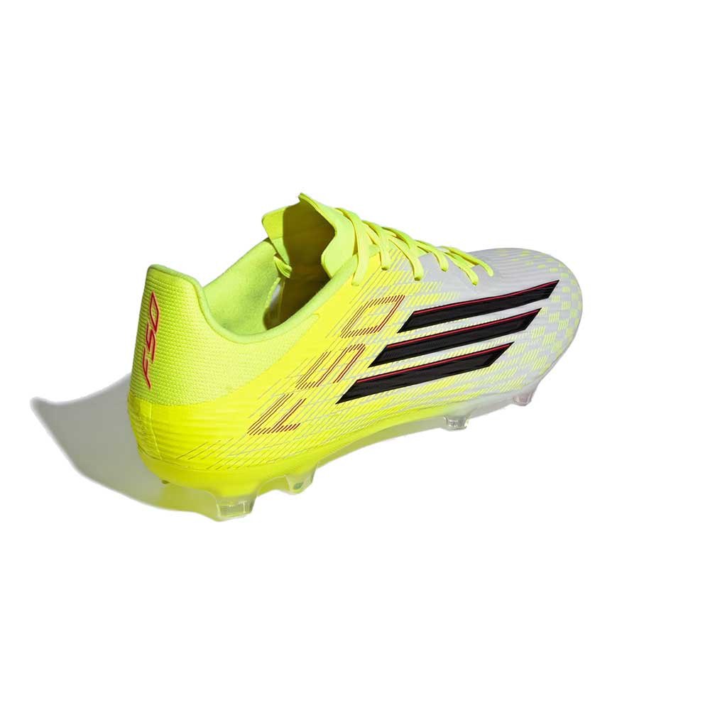 F50 League FG/MG Soccer Cleat - Team Solar Yellow 2/Core Black/Lucid Red - Regular (D)