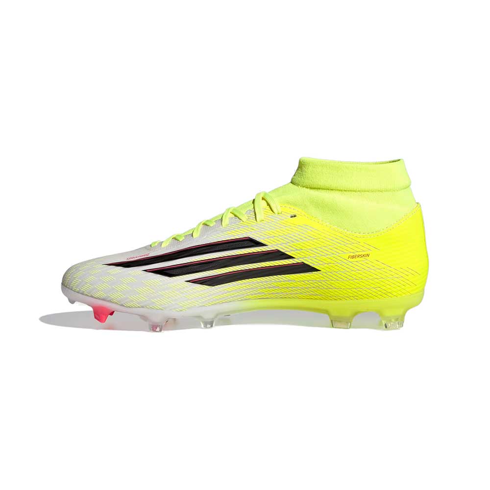 F50 League Mid FG/MG Soccer Cleat - Team Solar Yellow/Core Black/Lucid Red - Regular (D)
