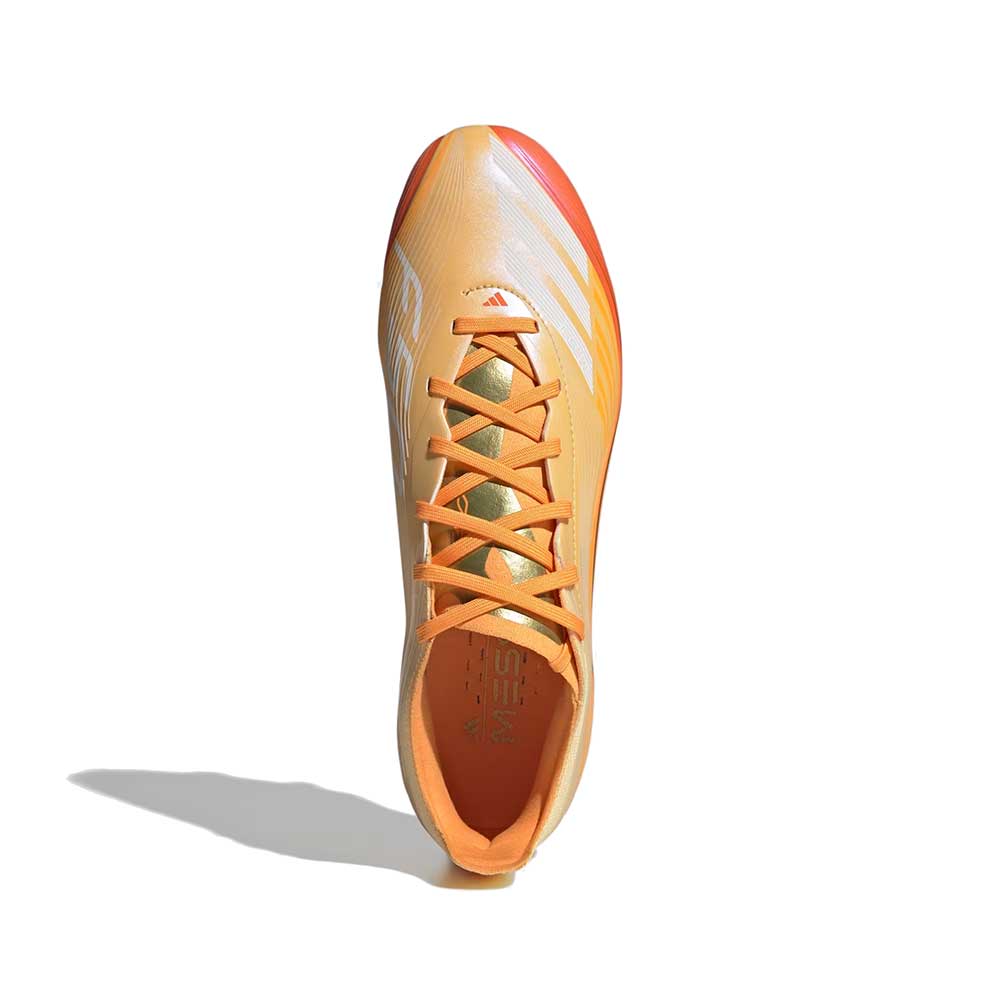 F50 Messi Pro FG Soccer Cleat - Icta/Gold Met/Puta - Regular (D)
