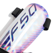 F50 Match SG Shinguard - White/Solar Turbo/Solar Purple
