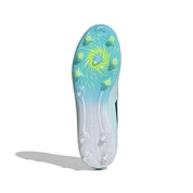 Women's F50 Spark Fusion League FG/AG Soccer Cleat - Alm Blue/Dupe/Hireye - Regular (B)