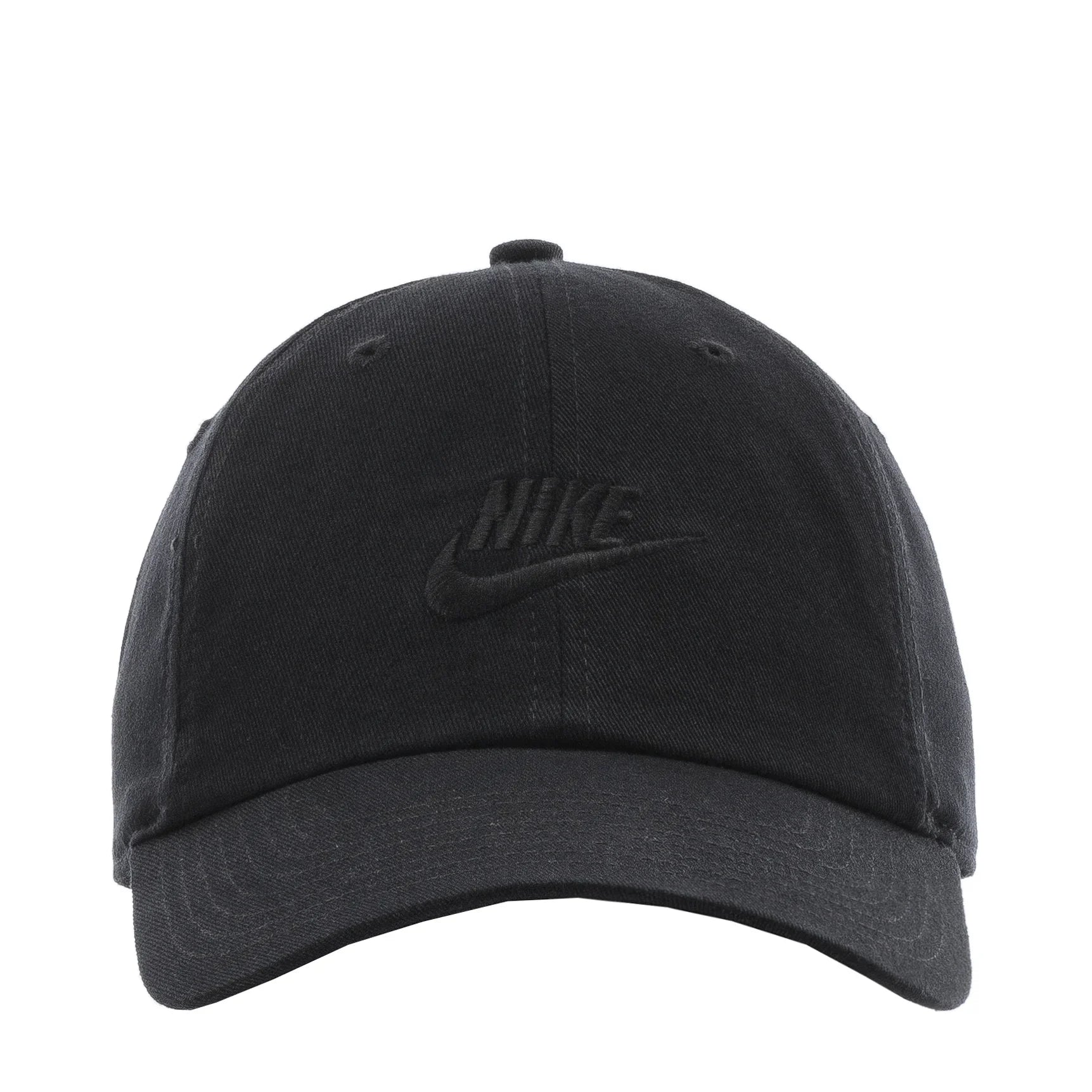 Unisex Nike Club Unstructured Futura Wash Cap - Black