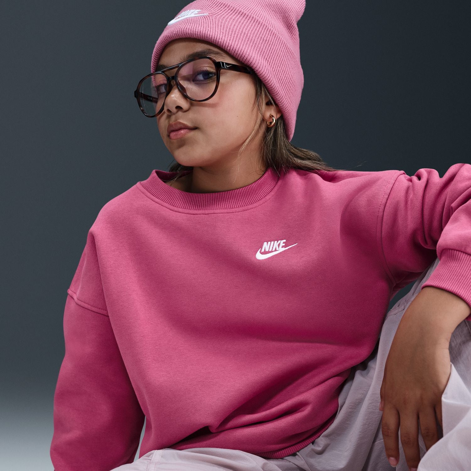Club Fleece OS Crew - Youth