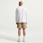 Men's Nike Club Woven Flow Shorts - Parachute Beige/White