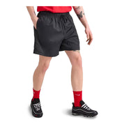 Men's Nike Club Woven Flow Shorts - Black/White