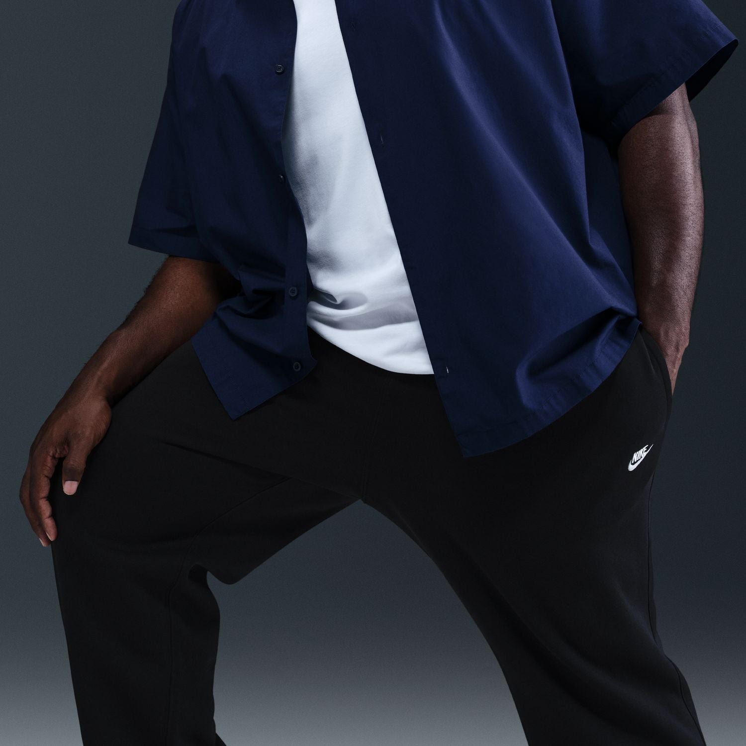 Club Fleece Open Hem Pant - Mens