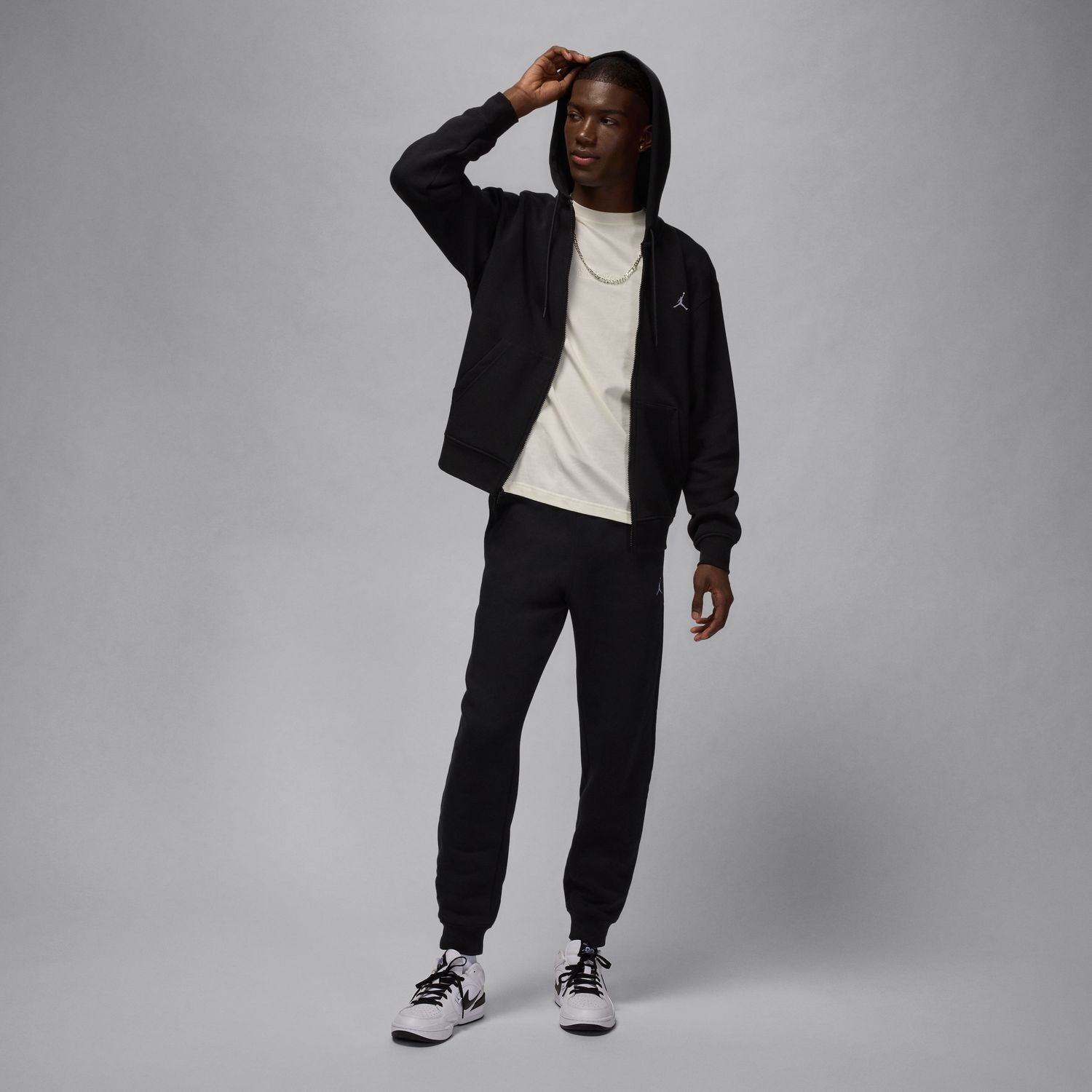 Brooklyn Fleece Full Zip Hoody - Mens