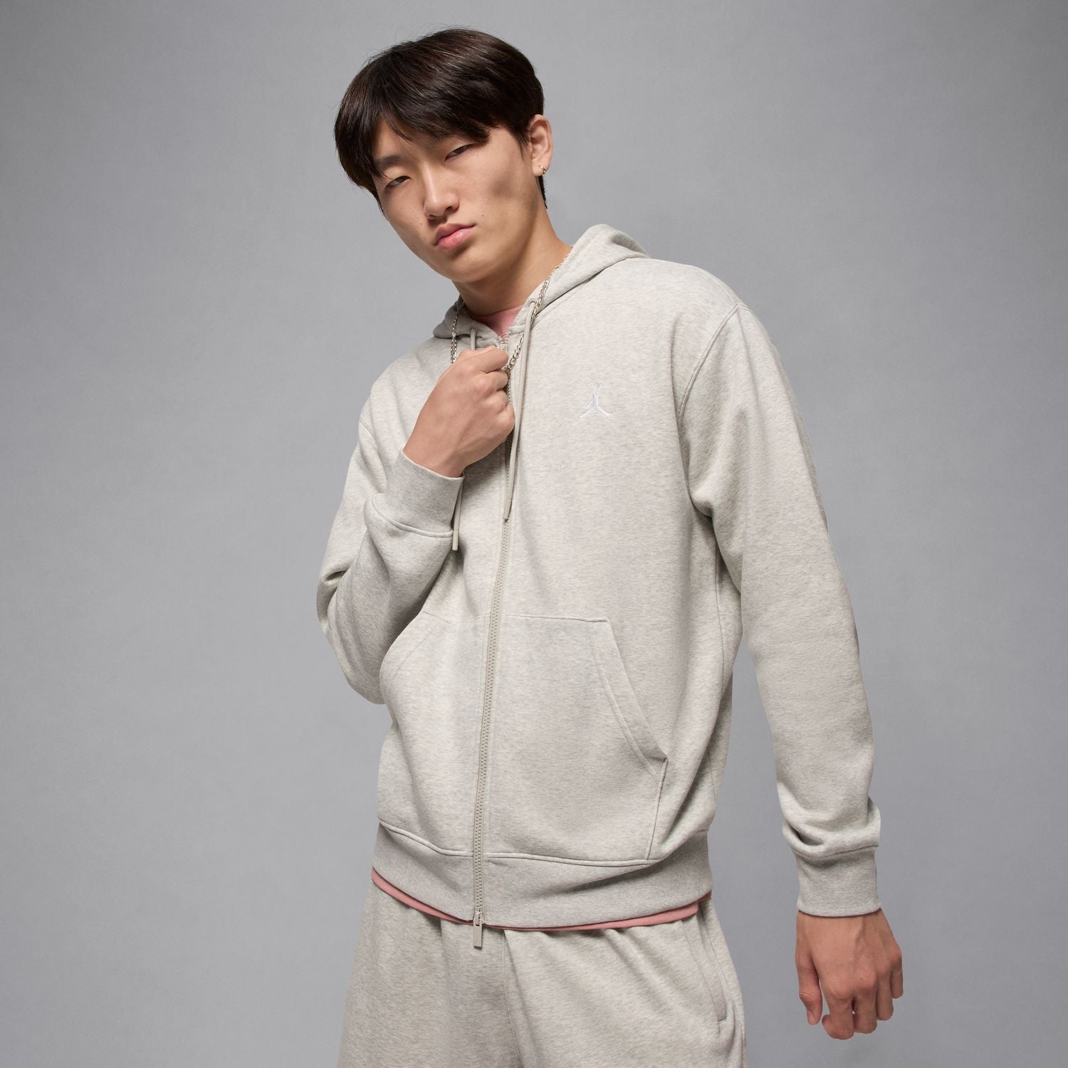Brooklyn Fleece Full Zip Hoody - Mens