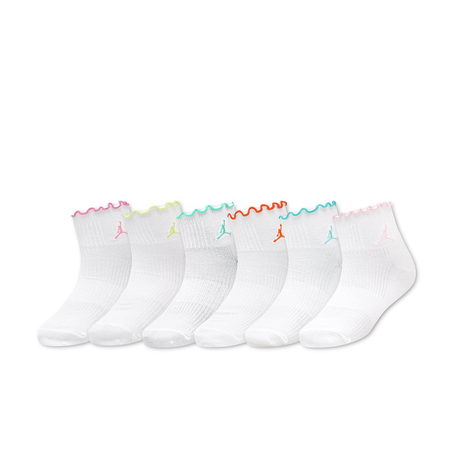 6 Pack Medium Lettuce Edge Ankle