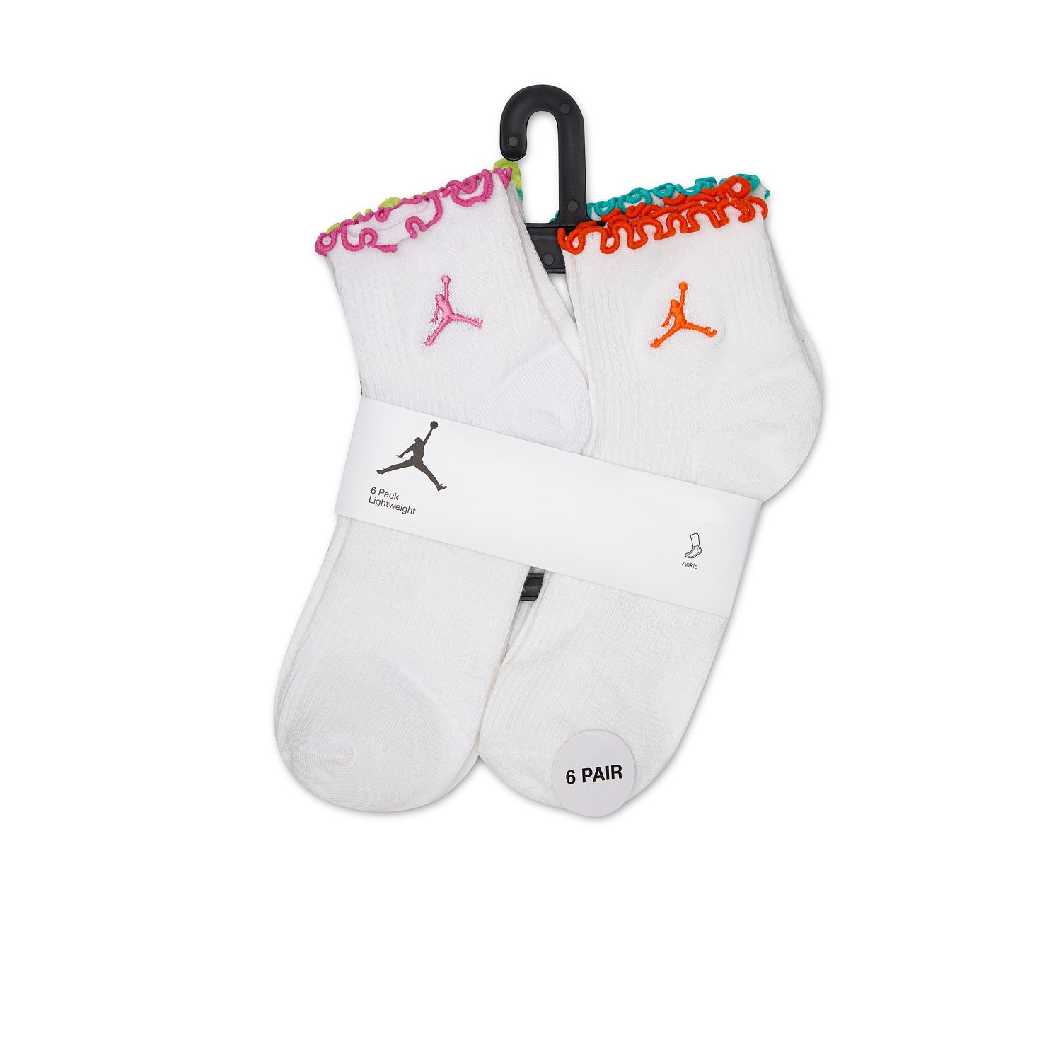 6 Pack Medium Lettuce Edge Ankle