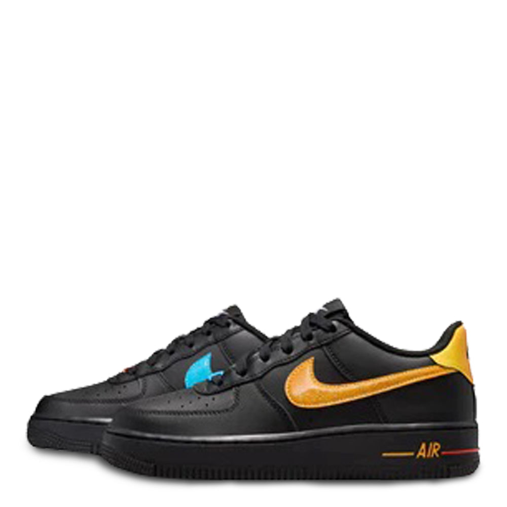 Big Kid's Nike Air Force 1 '07 Black/Laser Orange/Picante Red/Action Grape IM7742-001