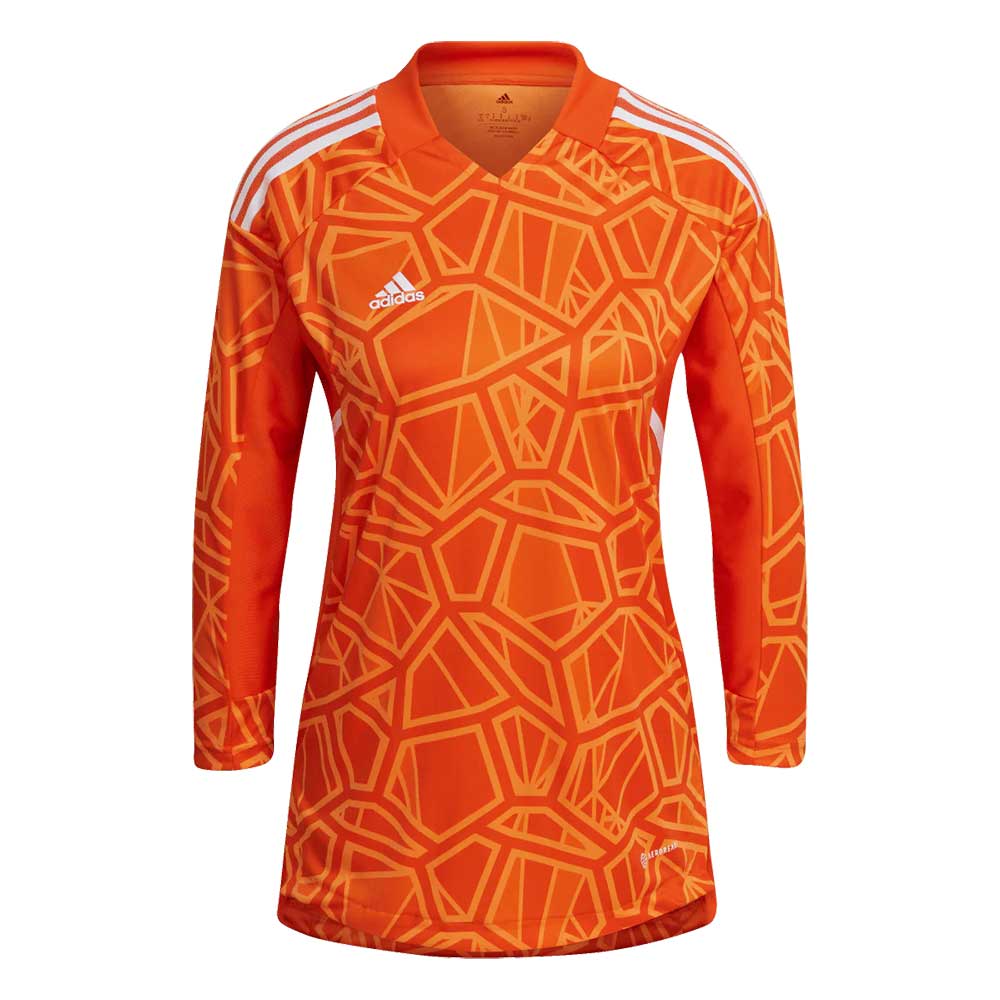 Women's Condivo 22 LS Goalkeeper Jersey - Orange/White