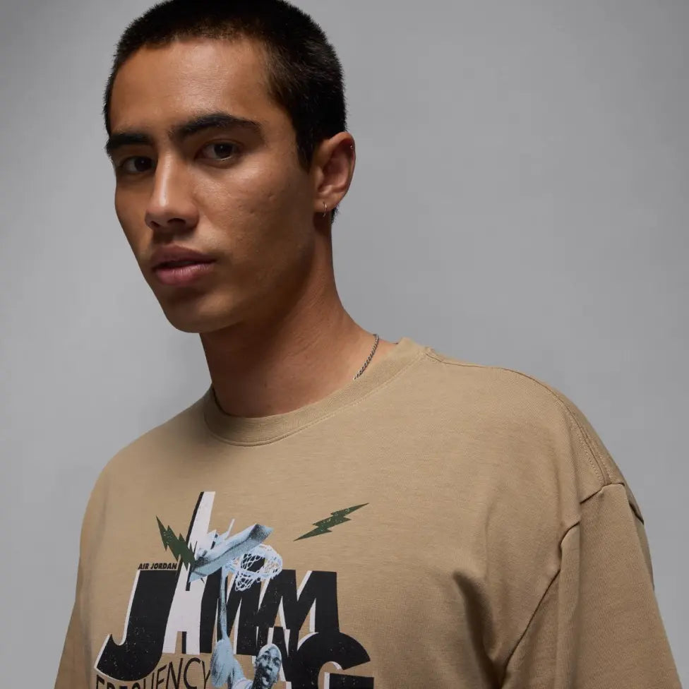 Men's Jordan Brand Jamming Frequency Graphic T-Shirt