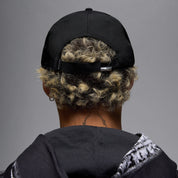 Jordan Rise Cap Structured Curved Bill Metal Jumpman Strapback