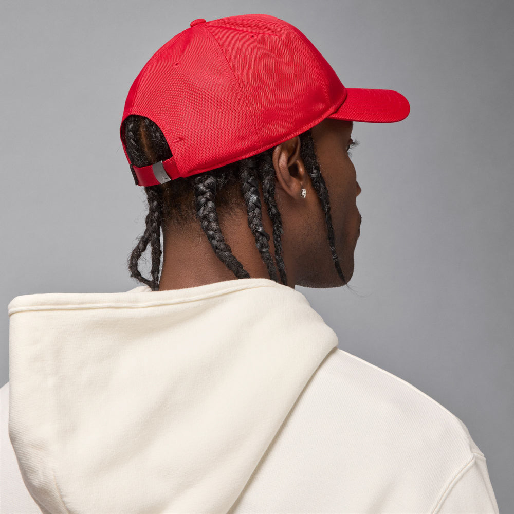 Jordan Rise Cap Structured Curved Bill Metal Jumpman Strapback