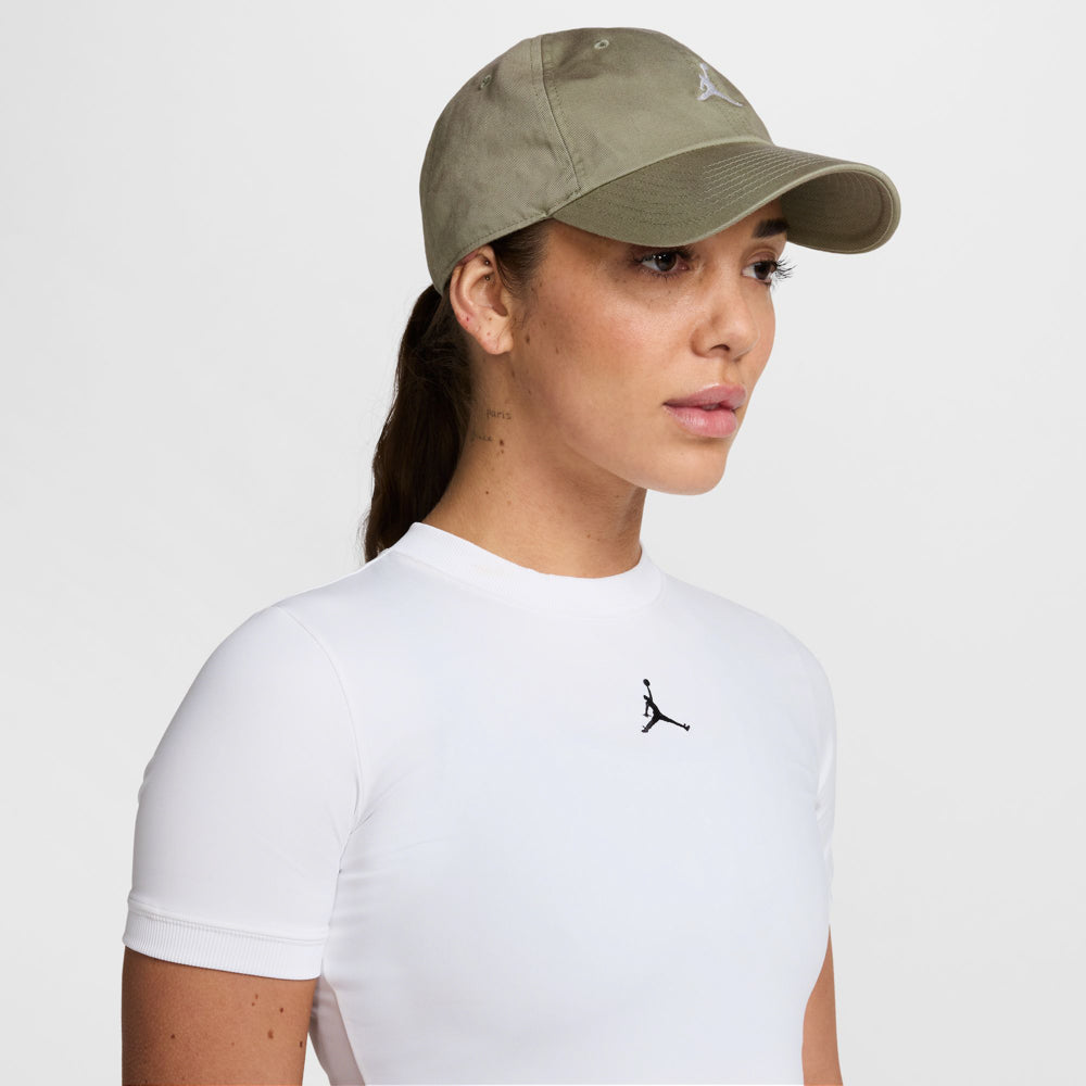 Jordan Club Cap Unstructured Curved Bill Washed Jumpman Strapback