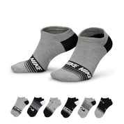 6 Pack Unisex Everyday Lightweight WGFX No Show