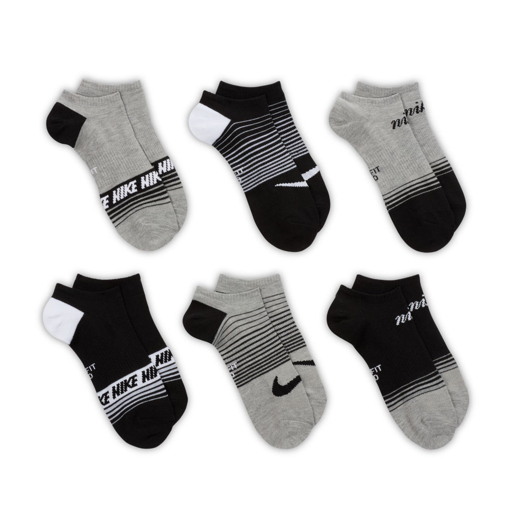6 Pack Unisex Everyday Lightweight WGFX No Show