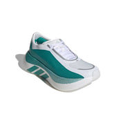 Women's Hyperboost Edge Running Shoe - Footwear White/Equipment Green/Zero Metallic - Regular (B)