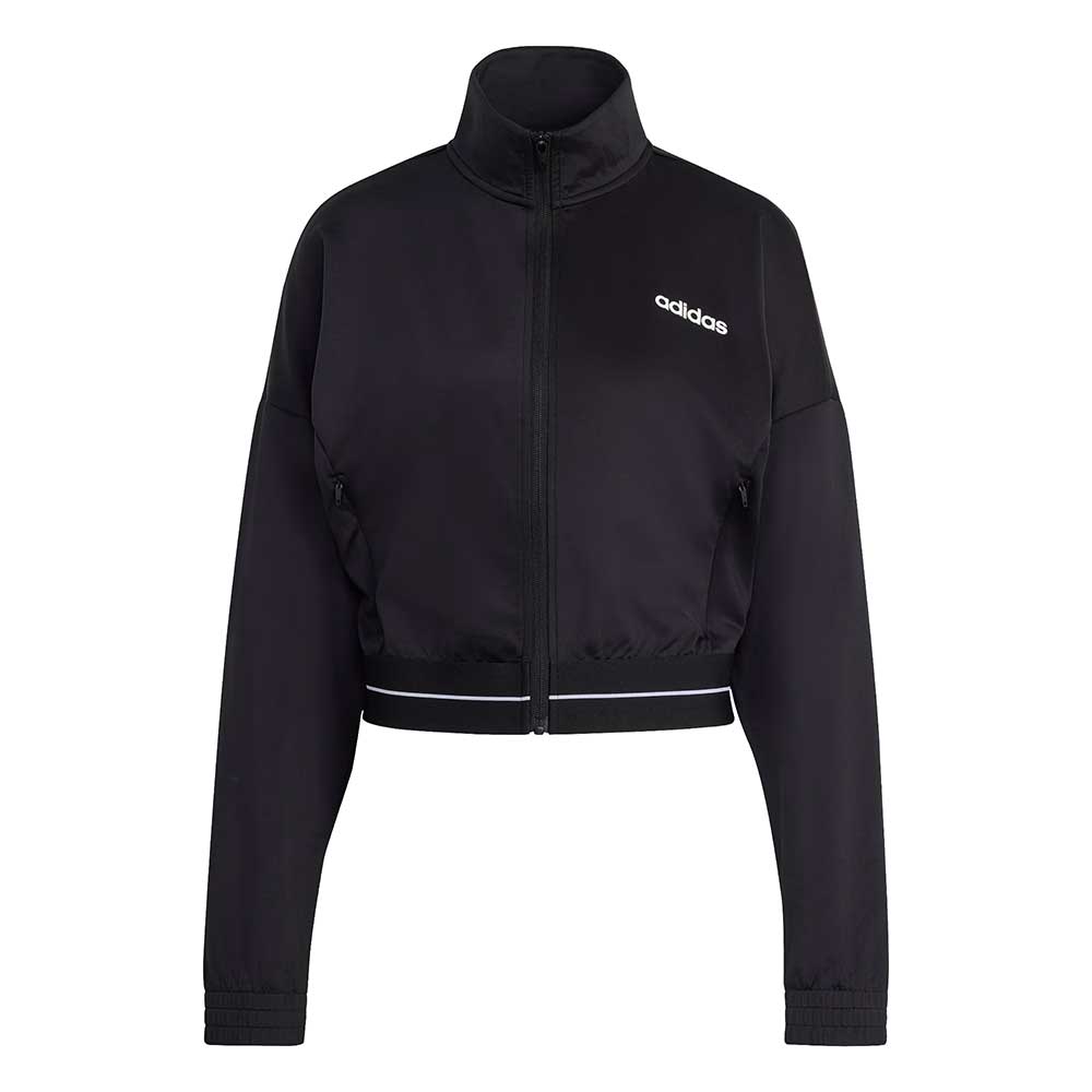 Women's Hyperglam Linear Full Zip - Black