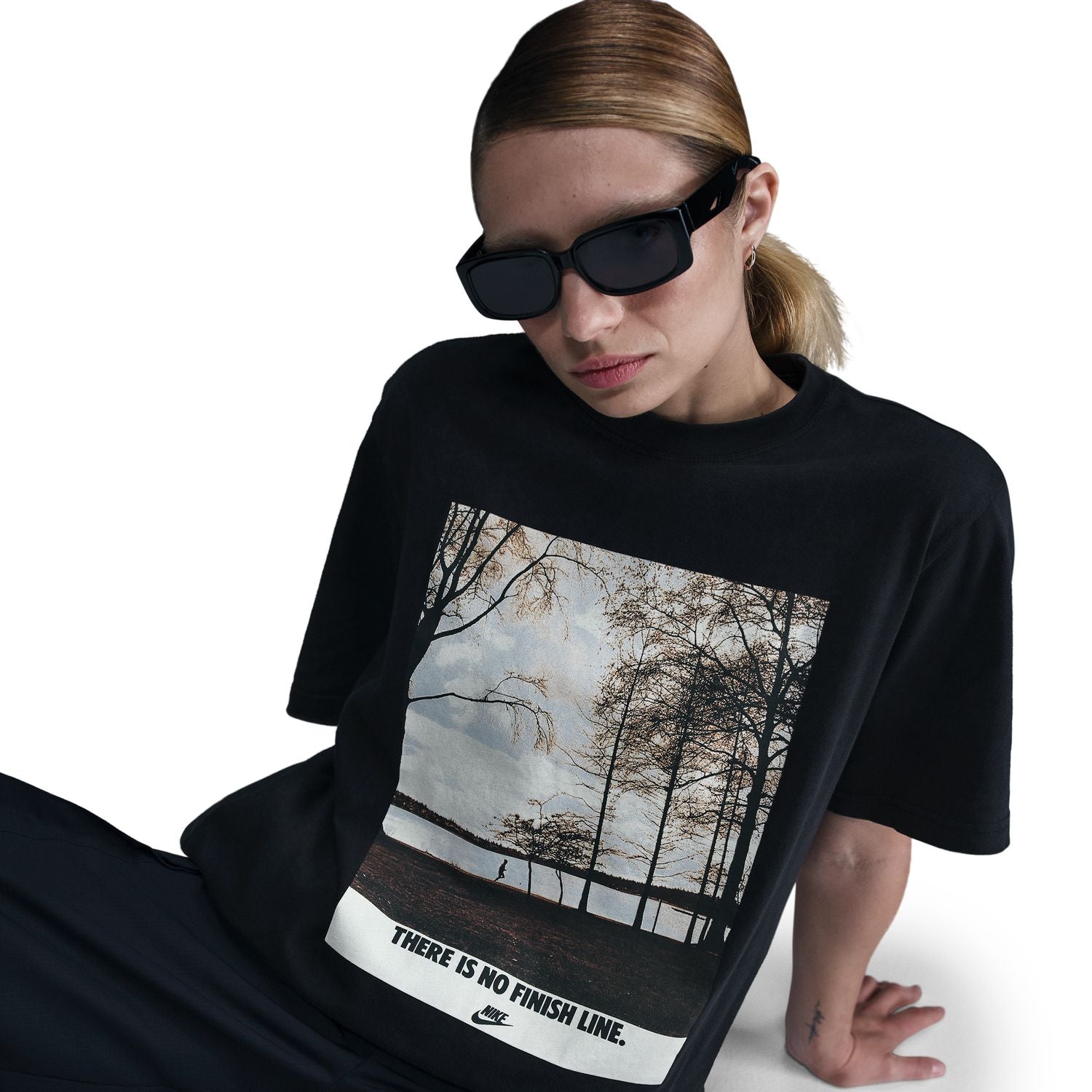 Run Photo Tee - Womens