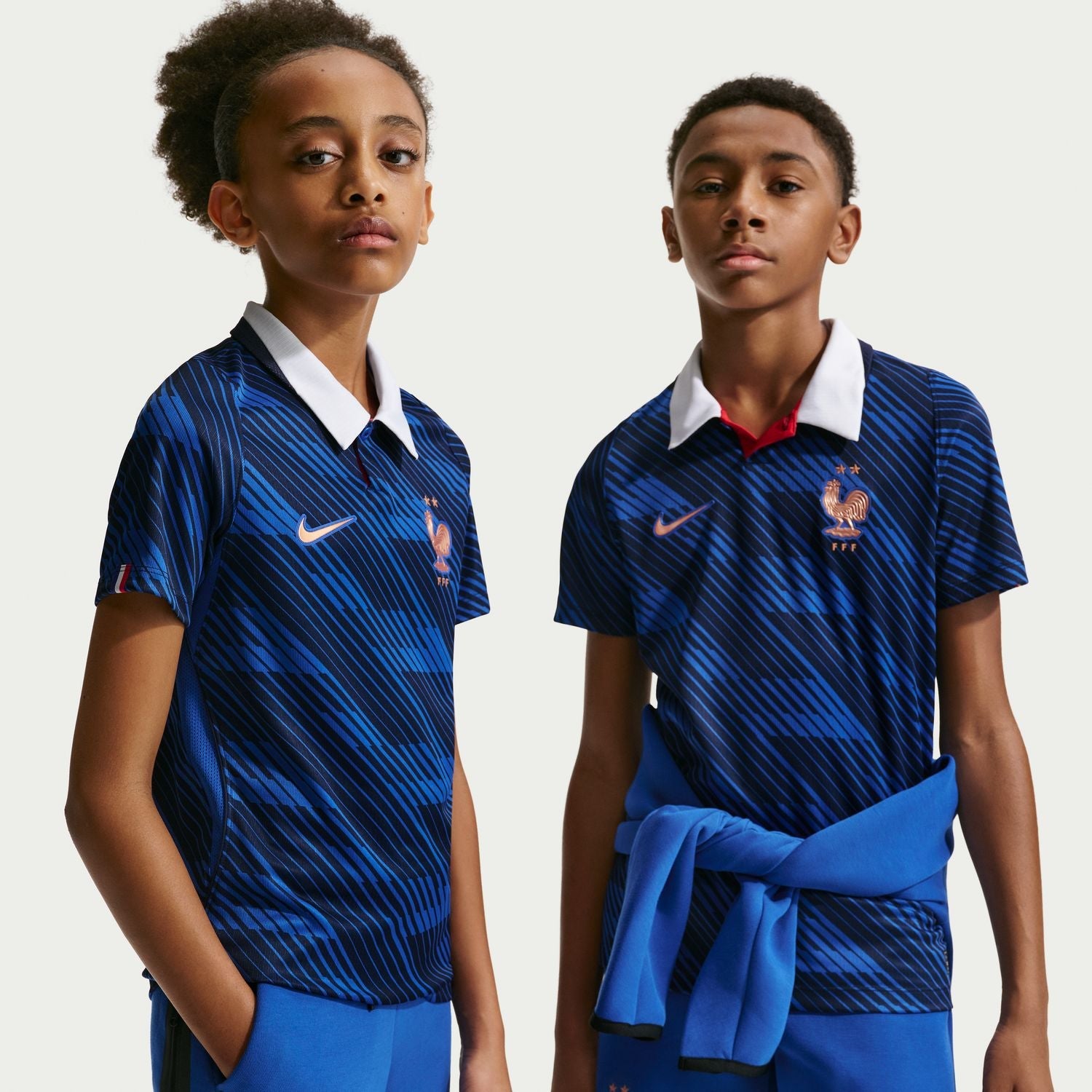 France 26/27 Stadium Home Jersey - Youth