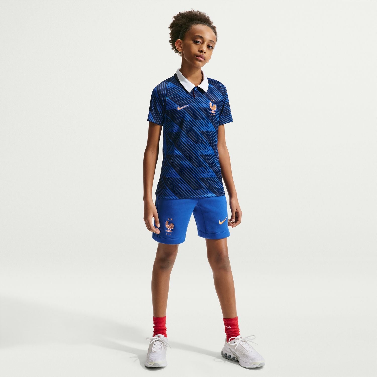 France 26/27 Stadium Home Jersey - Youth