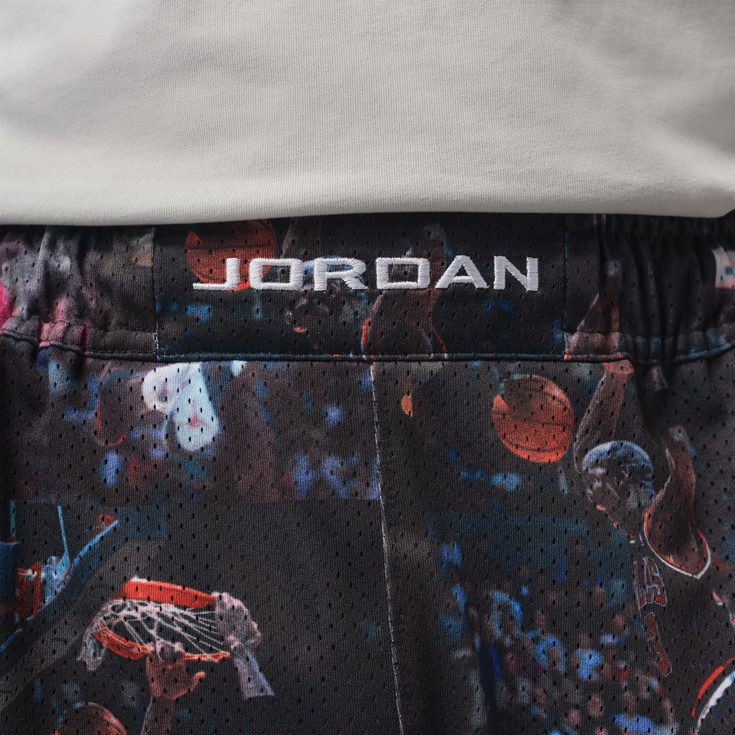 MJ AOP Mesh Shorts