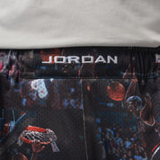 MJ AOP Mesh Shorts
