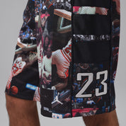 MJ AOP Mesh Shorts