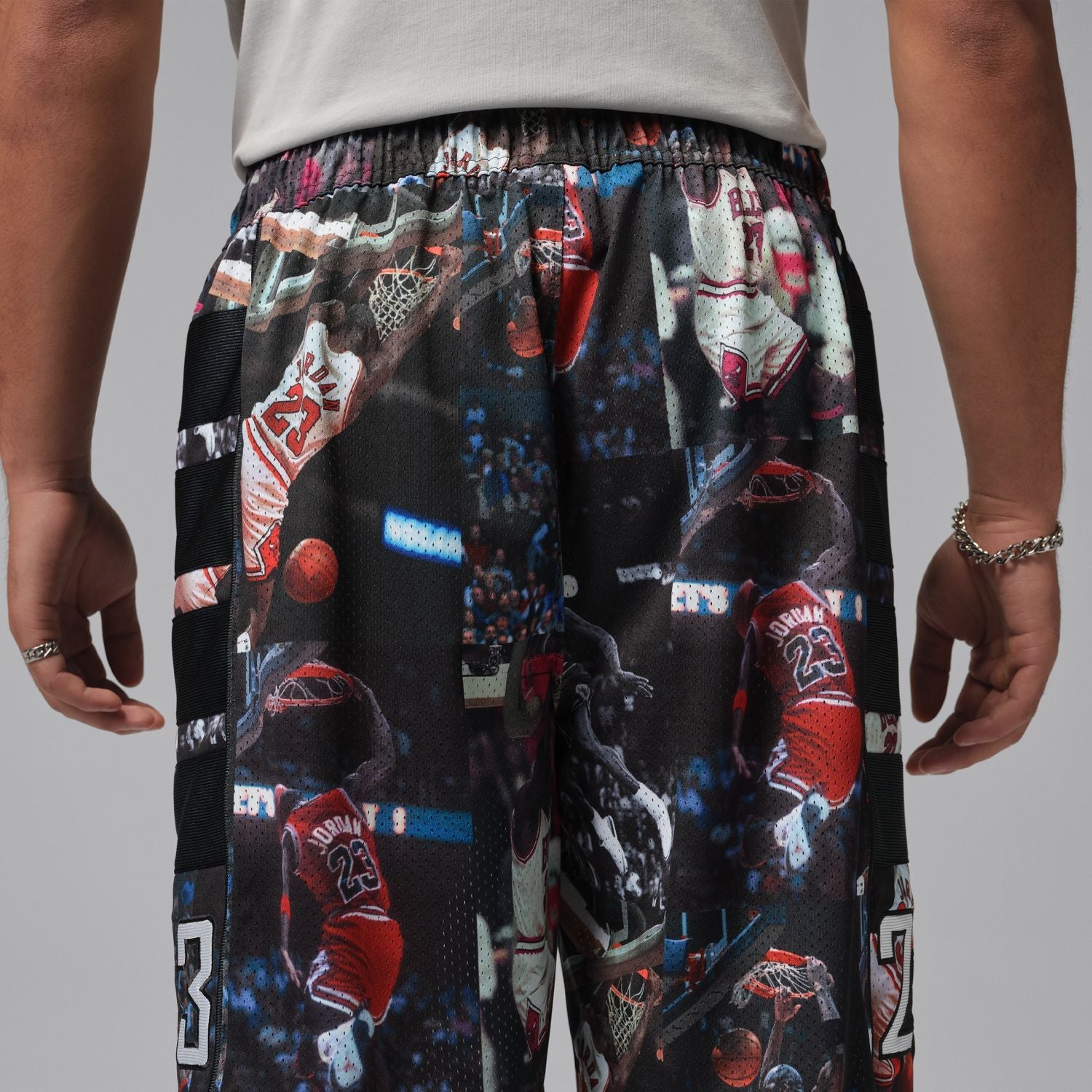 MJ AOP Mesh Shorts
