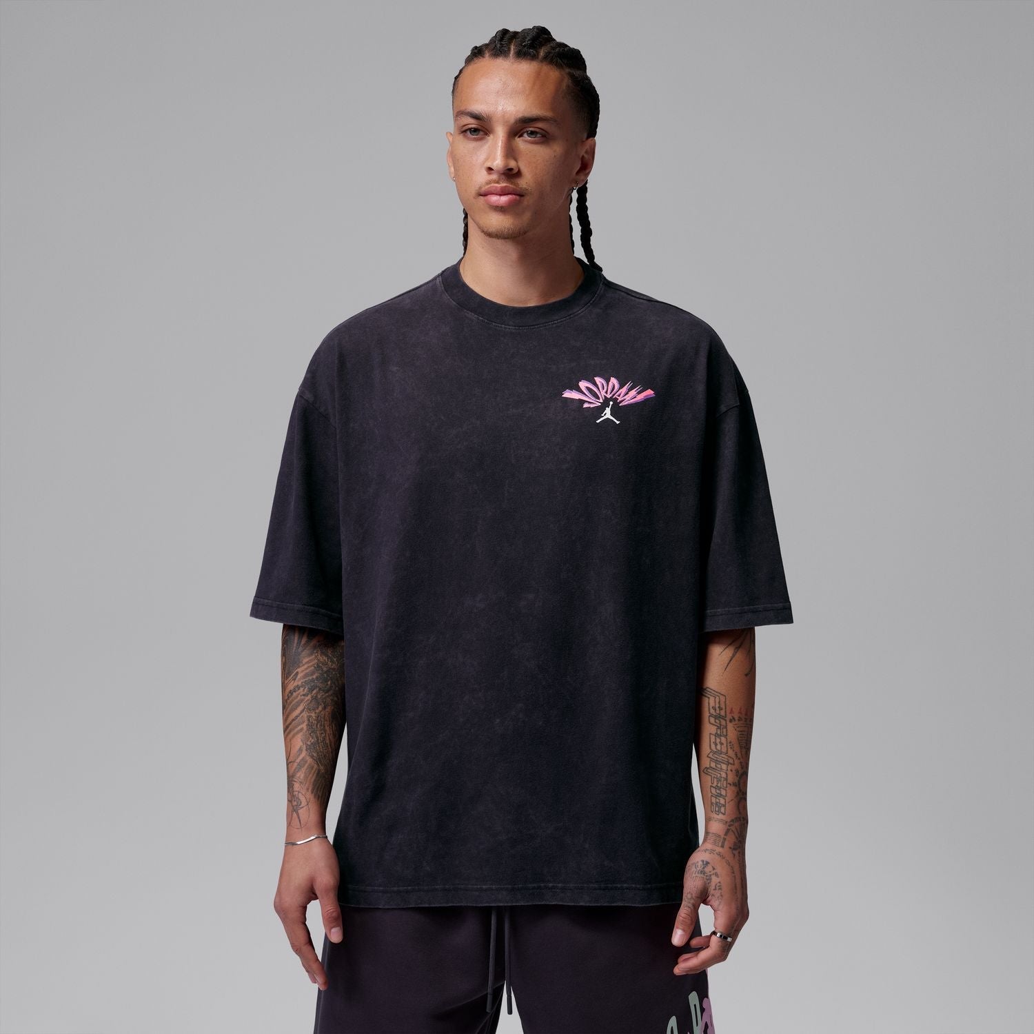 Jordan Washed SS Crew - Mens
