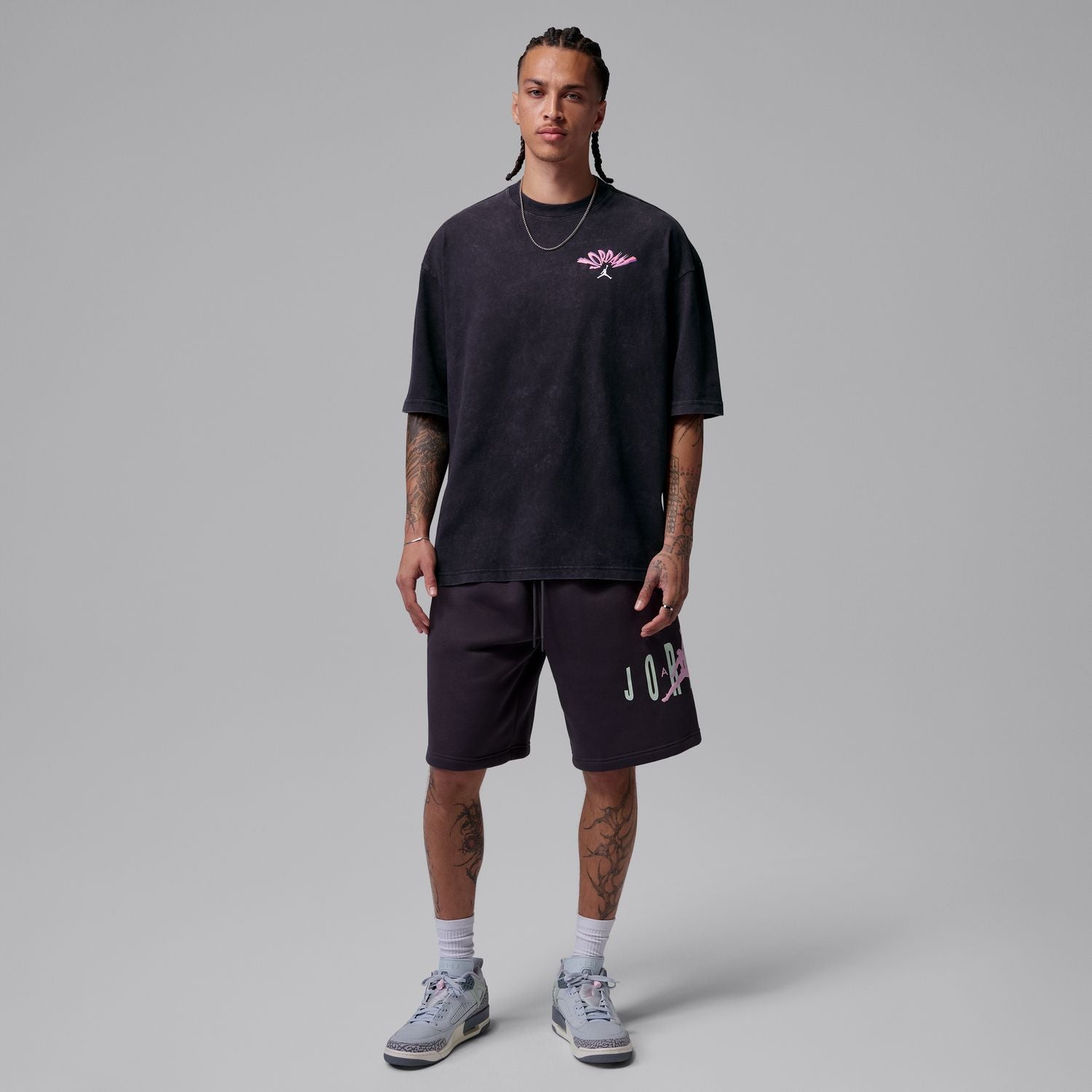 Jordan Washed SS Crew - Mens